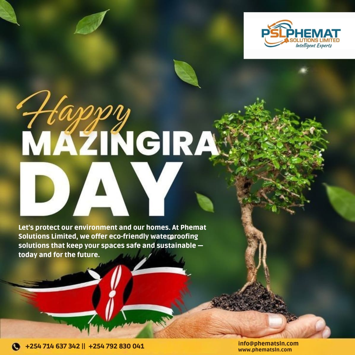 Happy Mazingira Day 2025 — Together for a Cleaner, Greener Kenya